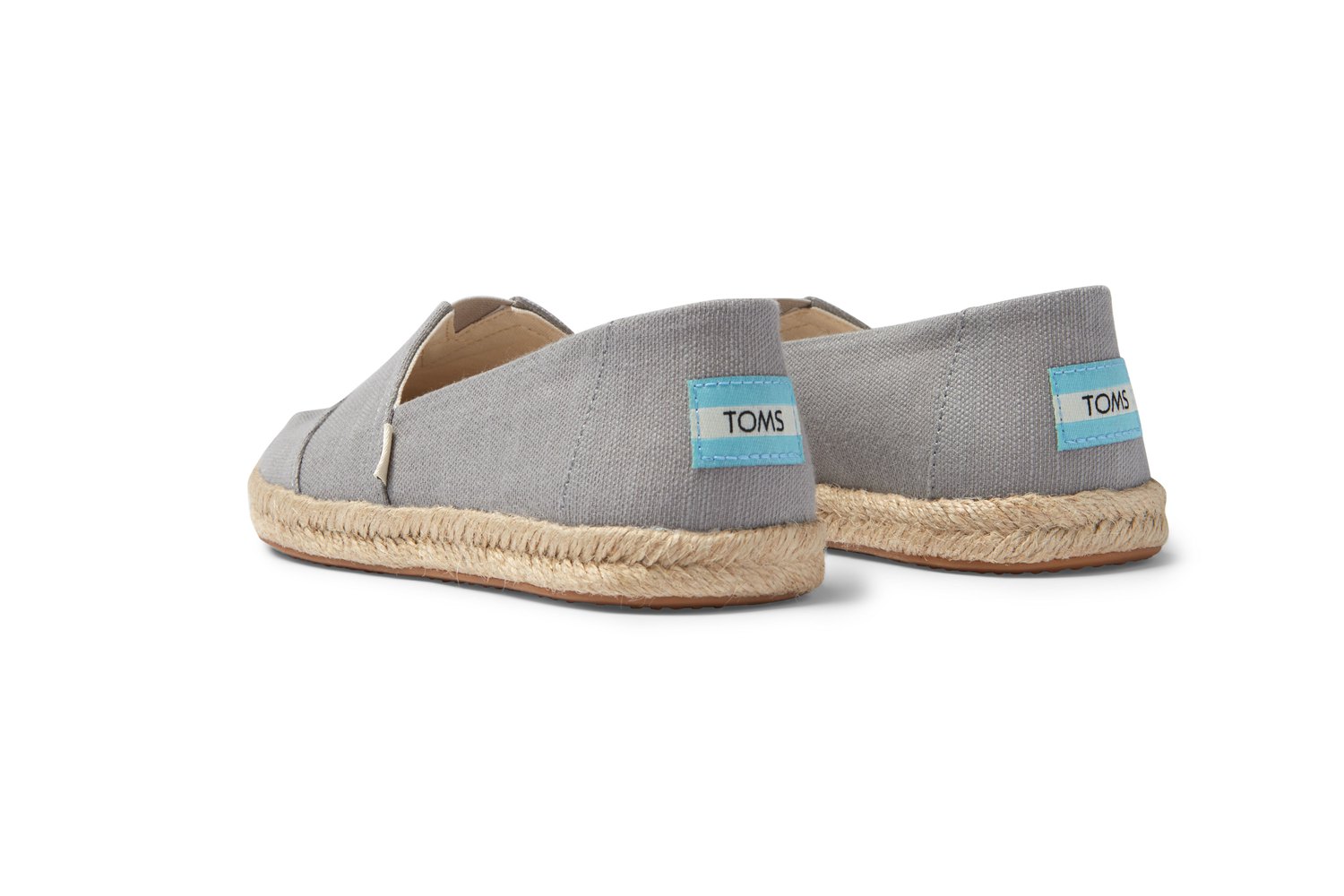 Toms Alpargata Rope Espadrille Grey - Womens - 16257-LECH